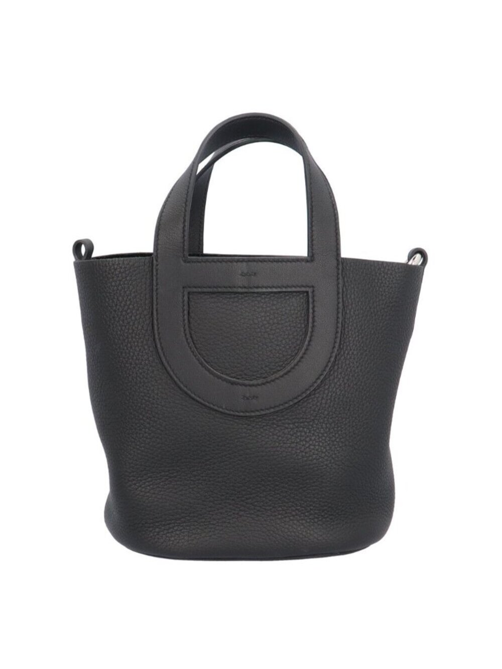 Hermes in the Loop 18 Handbag Taurillon Clemence Black